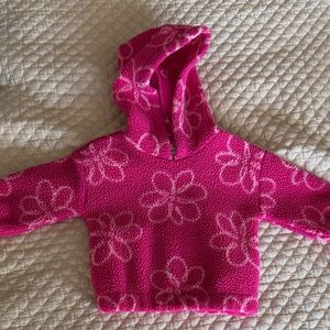 Carter's Bright Pink Fleece Hoodie